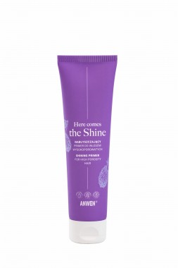 Here Comes The Shine - shining primer for high porosity hair.