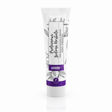Protein Green Tea - 100 ml aluminum tube -  a vegan hair conditioner with medium porosity 
