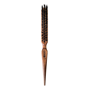 Bun brush - the natural bristle sleeking brush 