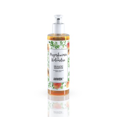 Peach and Coriander Shampoo - for dry and sensitive scalp